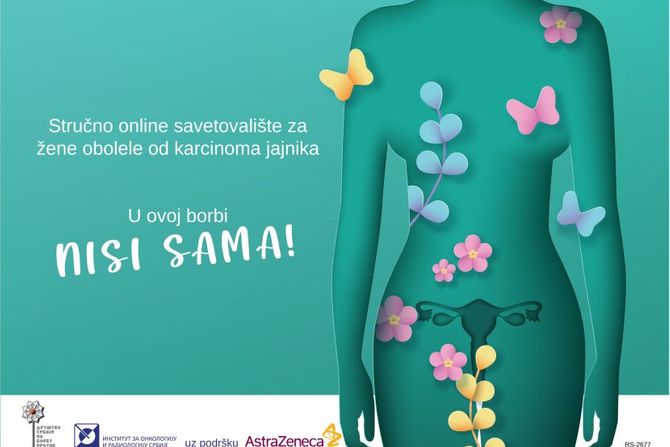 Stručno online savetovalište za žene obolele od karcinoma jajnika