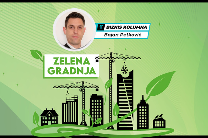 Bojan Petković, Zelena gradnja, Biznis kolumna