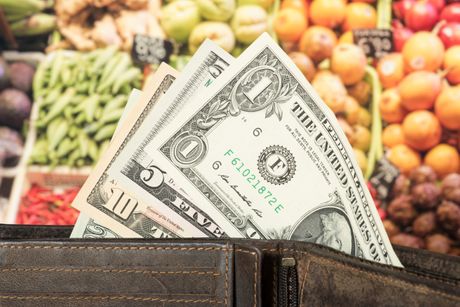 Dolari pare cena hrane hrana SAD USA Amerika