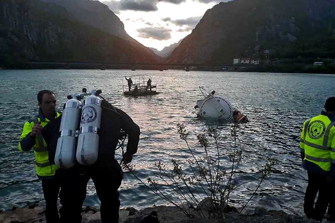 Bosna Mostar cisterna jezero nesreća telo ronioci