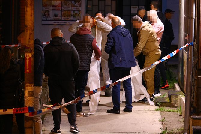 Ubistvo, kafe Ritual, Luka Žižić Nehruova 51, Novi Beograd