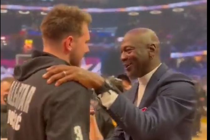 Luka Dončić, Majkl Džordan Luka Dončić, Majkl Džordan