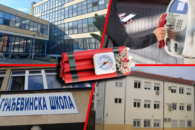 lazna dojava bomba, Medicinska škola Zvezdara, Građevinska škola Beograd, 14 beogradska gimnazija