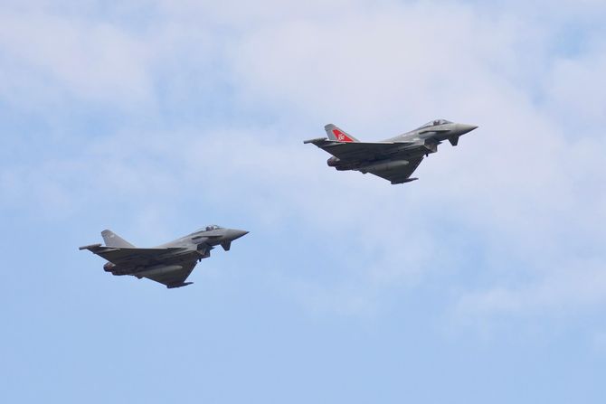 Eurofighter Jurofajter borbeni avioni