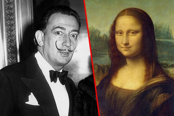 Salvador Dali, Mona Liza