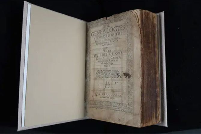 Retka Biblija Novi Zeland 1631.