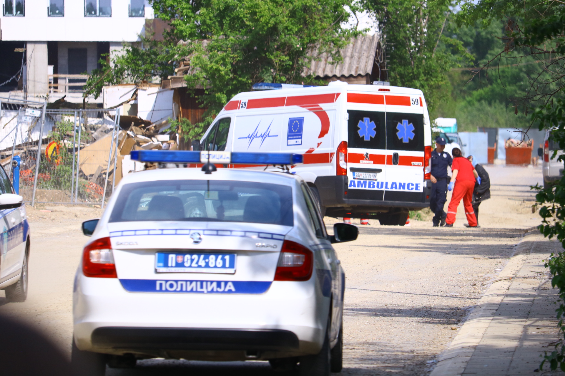 Teška saobraćajka kod Tutina! Urnisan motocikl leži nasred kolovoza, ima povređenih