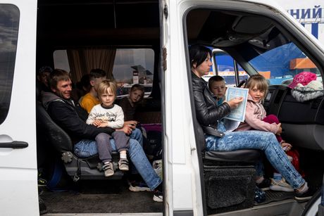 Zaporožje, izbeglice, Ukrajina