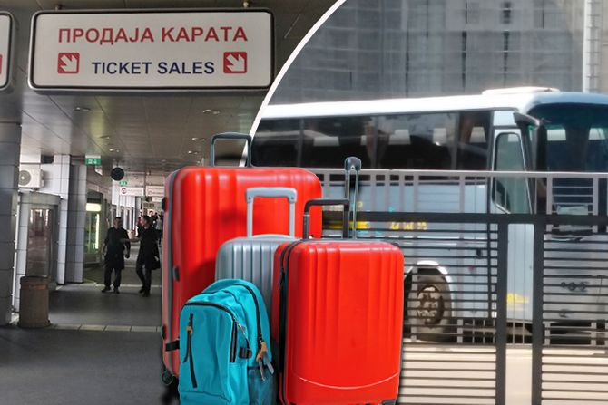 Autobuska stanica koferi