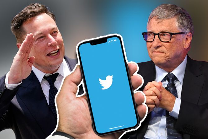 Elon Mask Bil Gejts Tviter Twitter