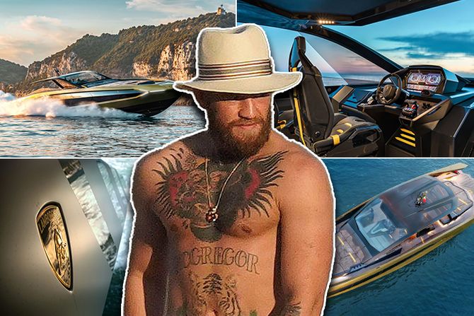 Konor Mekgregor Jahta Conor McGregors Lamborghini yacht