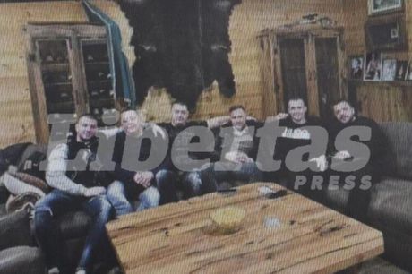 Foto: Libertas press, Miljković, Bugarin, Belivuk, Zvicer. Lazović, Milović