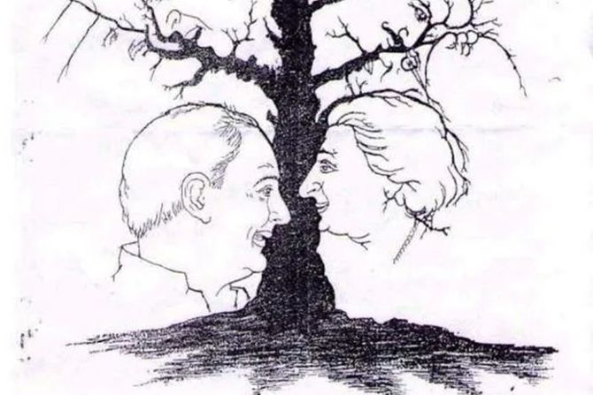 Optička iluzija nacionalni lideri National Leaders Tree Optička iluzija nacionalni lideri National Leaders Tree