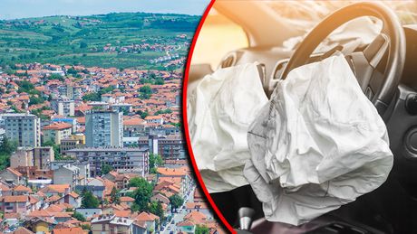 Prokuplje saobraćajni udes nesreća vazdušni jastuk air bag