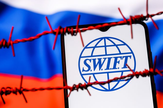 EU Evropska unija Rusija SWIFT sankcije