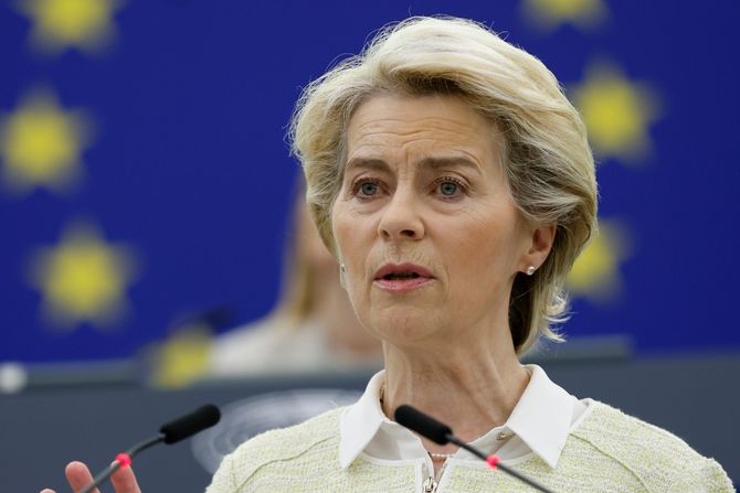 Ursula fon der Lajen EU Ukrajina Rusija sankcije Ursula fon der Lajen EU Ukrajina Rusija sankcije