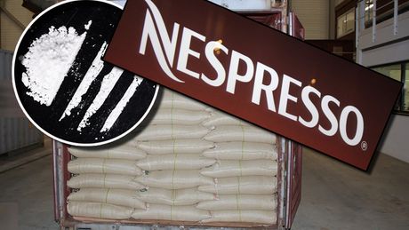 Švajcarska Romont kokain zaplena fabrika Nespresso