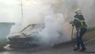 Izgoreo automobil u Novom Sadu