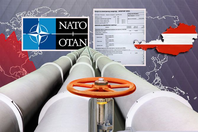 Ekonomska kriza recesija Austrija mapa karta zastava, gasovod, cene računi, NATO Ekonomska kriza recesija Austrija mapa karta zastava, gasovod, cene računi, NATO