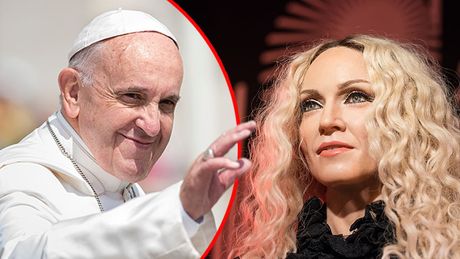 Papa Franja Madona Madonna