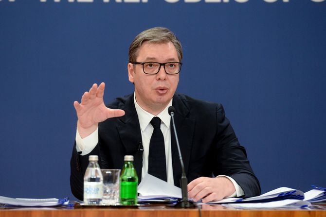 Aleksandar Vučić obraćanje