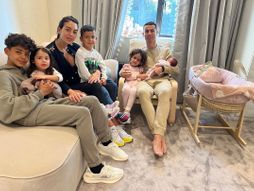 Kristijano Ronaldo, Georgina Rodrigez, deca