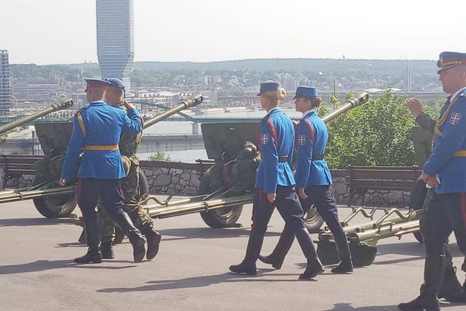 Vojska Srbije, Kalemegdan, Dan pobede nad fašizmom