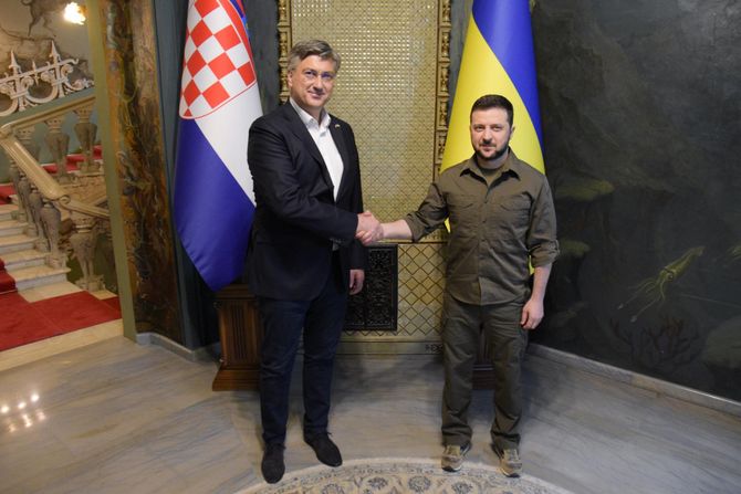 Plenković i Zelenski