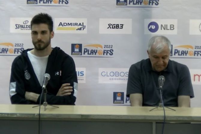 Rade Zagorac, Željko Obradović, KK Partizan