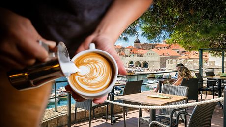 Dubrovnik, kafa