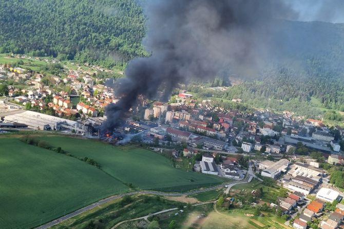 Slovenija, eksplozija, Kočevje