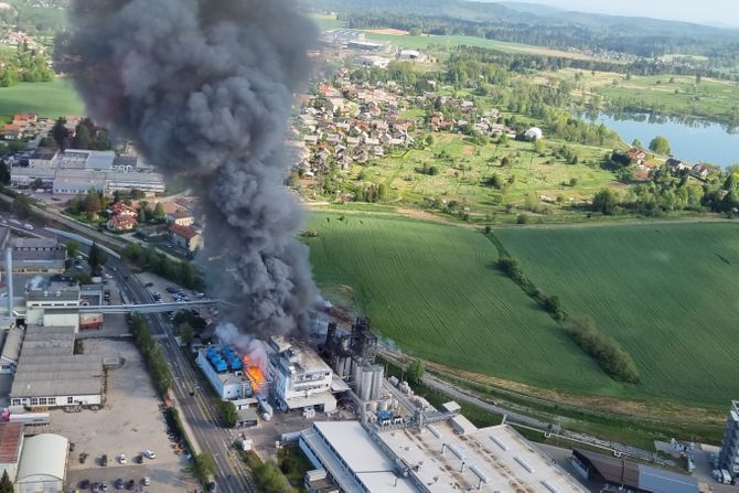 Slovenija, eksplozija, Kočevje