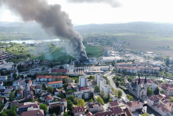 Slovenija, eksplozija, Kočevje