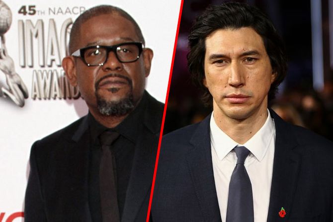 Adam Driver  Forest Whitaker