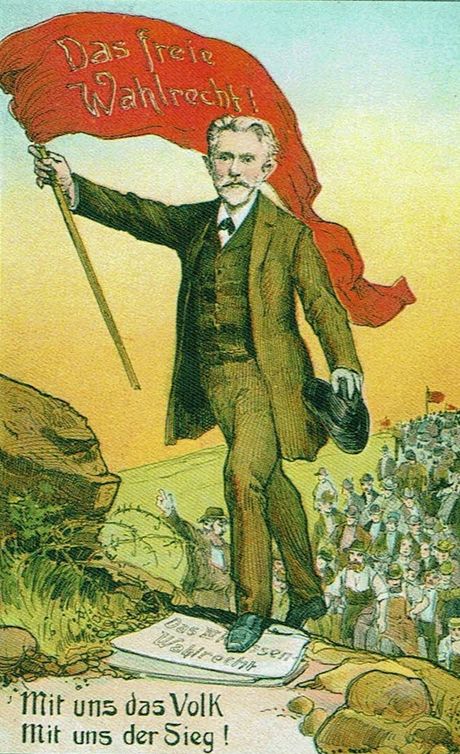 August Bebel, SPD, Socijaldemokratska partija Nemačke, Nemačka istorija
