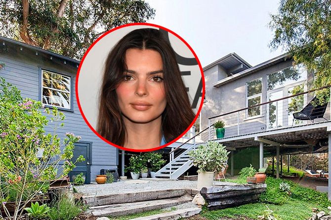 Emily Ratajkowski Emili Ratajkovski kuća vila