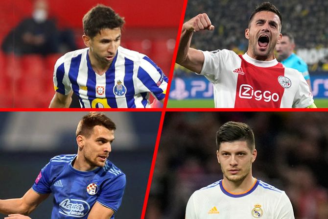 Dušan Tadić, Luka Jović, Marko Grujić,  Komnen Andrić