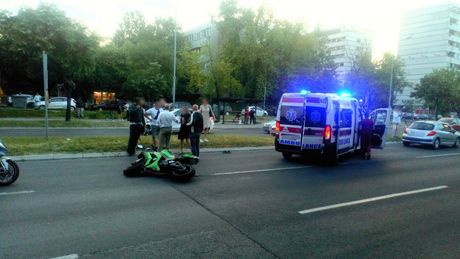 Udes saobraćajna nesreća Novi Beograd motor