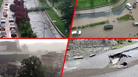 Olujno nevreme kiša Zenica