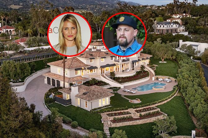 Kameron Dijaz kuca vila, Cameron Diaz Benji Madden