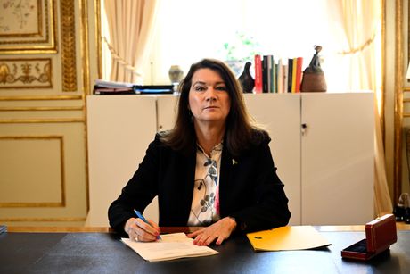 En Linde, Švedska, ministarka spoljnih poslova