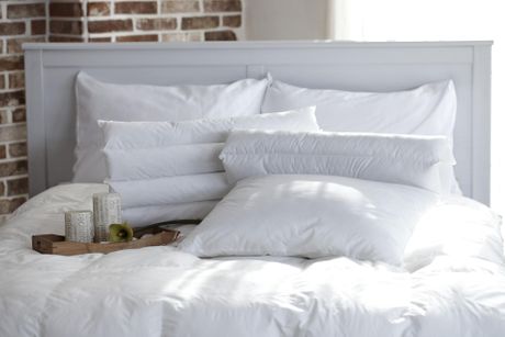 jastuk, posteljina, krevet
