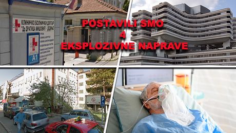 Bolnice VMA Dragiša Mišović KBC Zvezdara bombe eksplozivne naprave novi fičer 2
