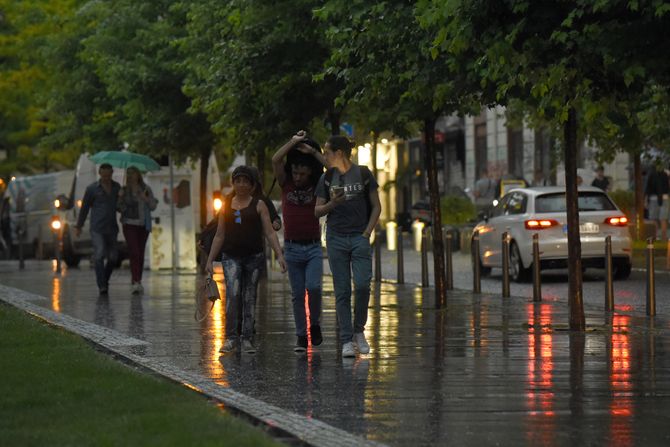 Beograd vreme oluja kiša