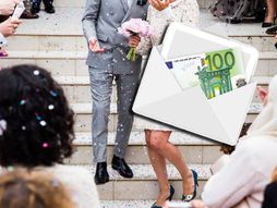 Venčanje koverta novac