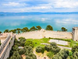 Jezero Trasimeno Umbrija Italija