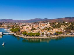Jezero Trasimeno Umbrija Italija