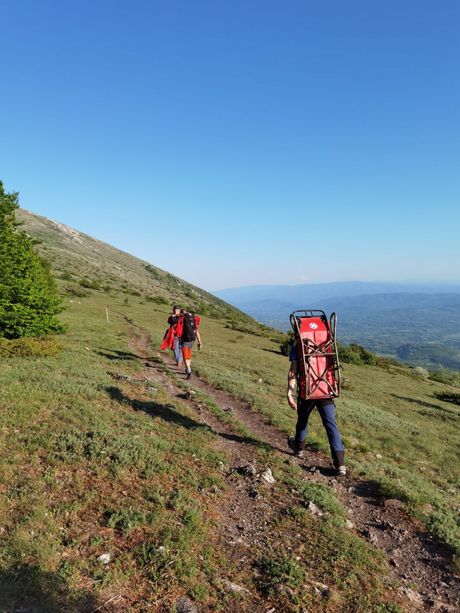 Spasavanje žene Suva planina Spasavanje žene Suva planina