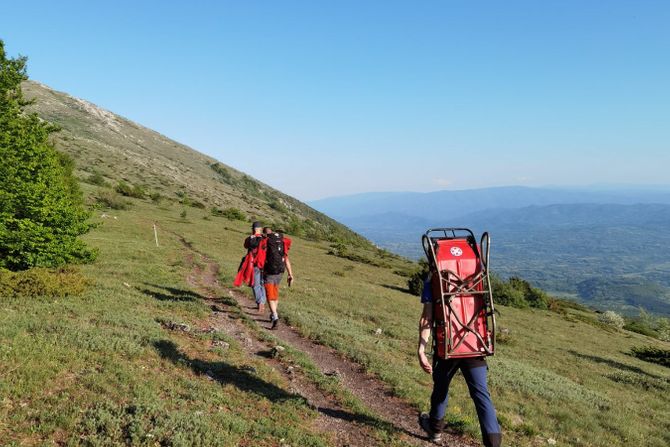 Spasavanje žene Suva planina Spasavanje žene Suva planina