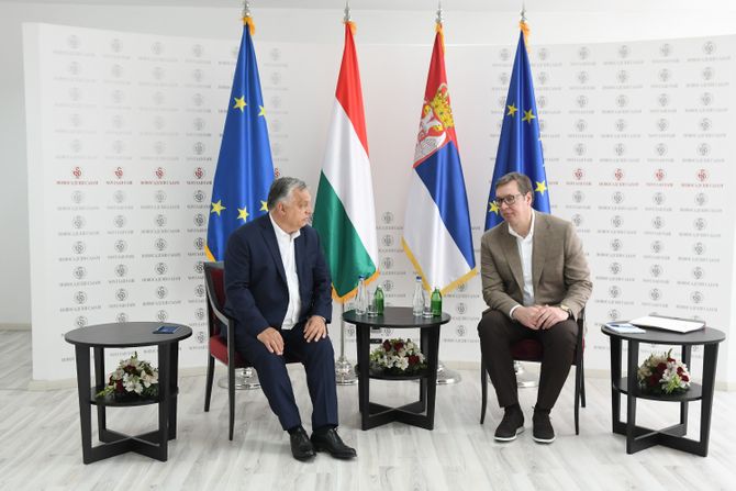 Aleksandar Vučić, Viktor Orban,Novosadski sajam , Novi Sad